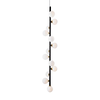 Duża lampa wisząca Space szklane kule